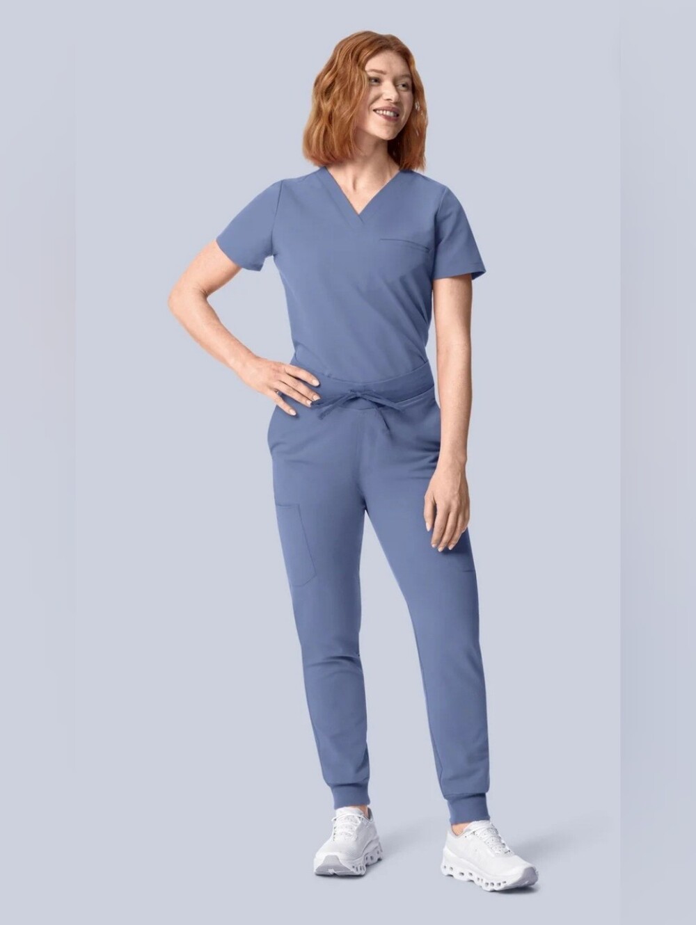 Mandala Women's Scrub Set Periwinkle SIZE S EUC